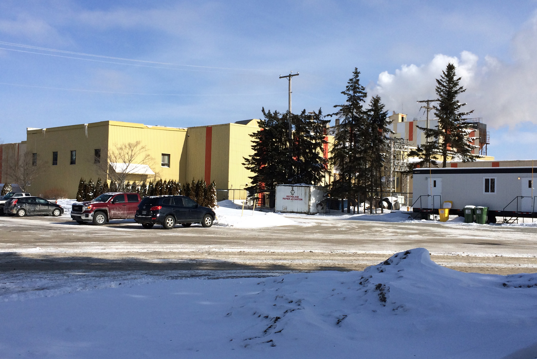 Usine Arbec, bâtiment industriel réalisé par Construction R. Cloutier